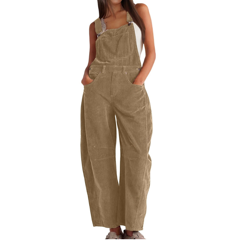 Rosalyn | Wide Leg Overalls Jumpsuit