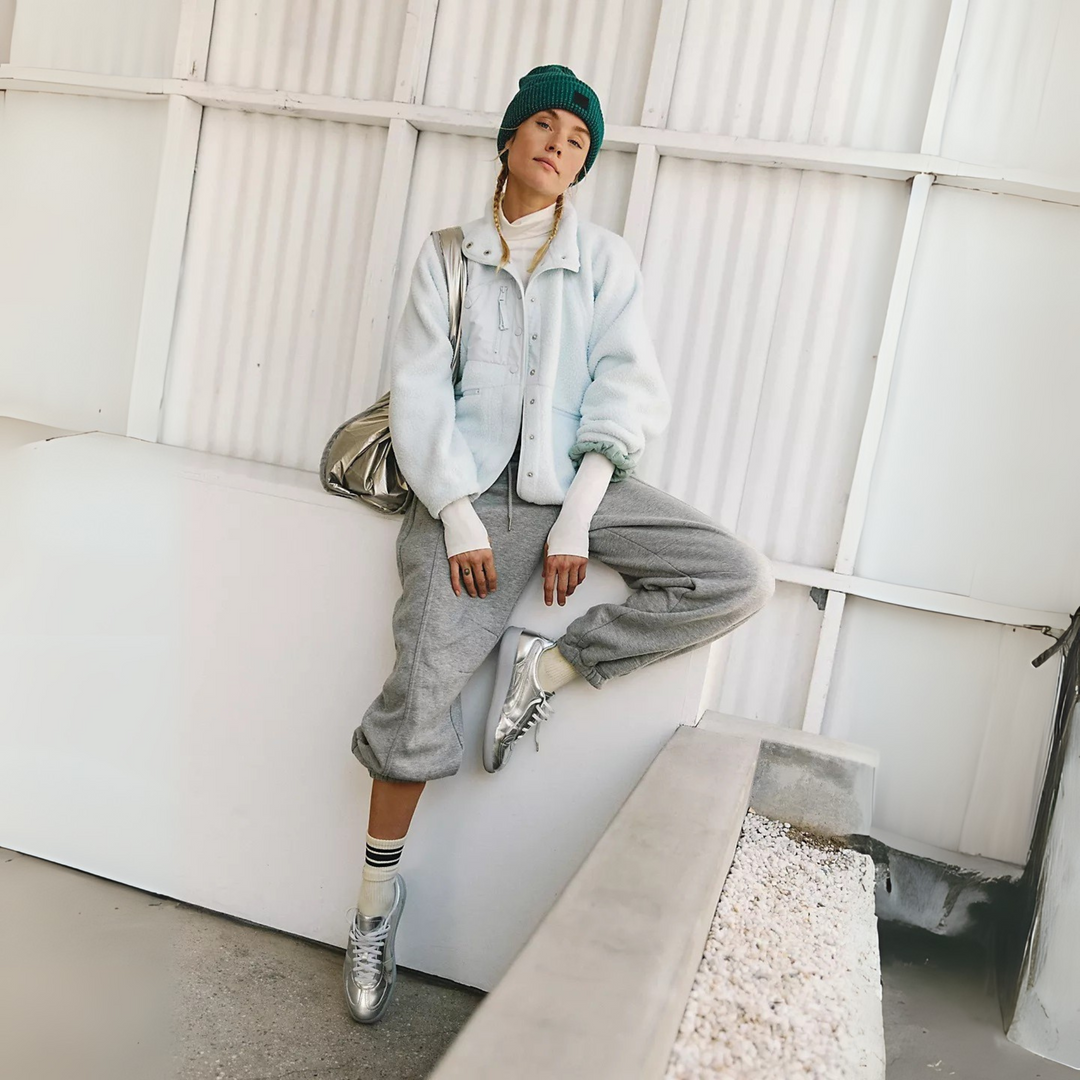 MANCY™ - Veste courte décontractée à boutons