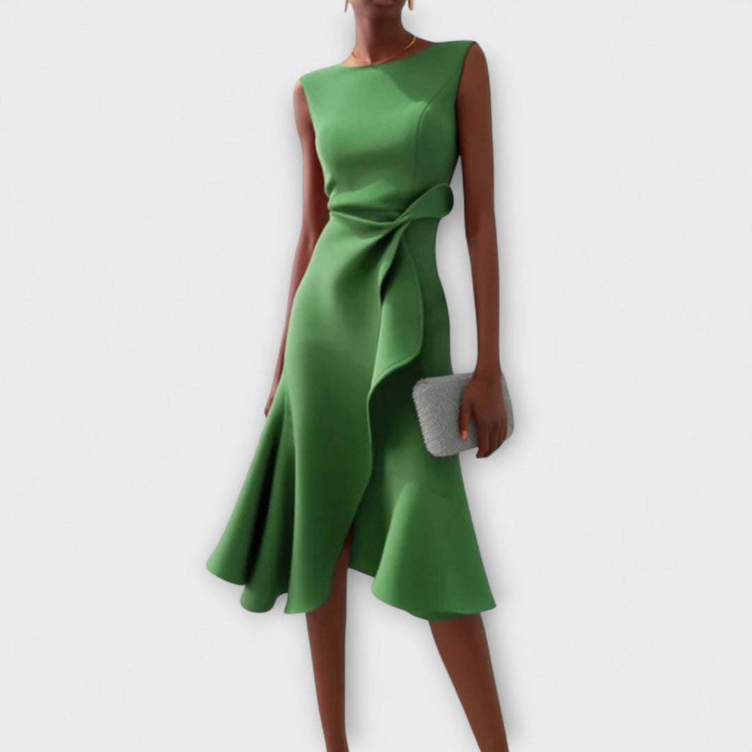 MARISSA™ – Robe portefeuille élégante sans manches