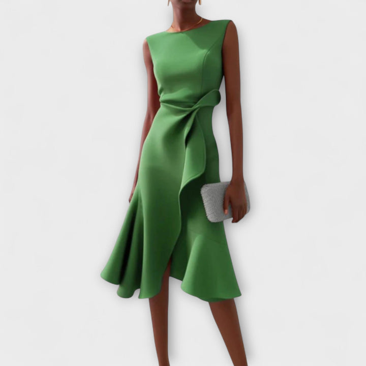 MARISSA™ – Robe portefeuille élégante sans manches
