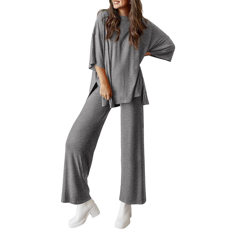HARLOWI™ – Ensemble pull et jogging coupe décontractée pour tous les jours