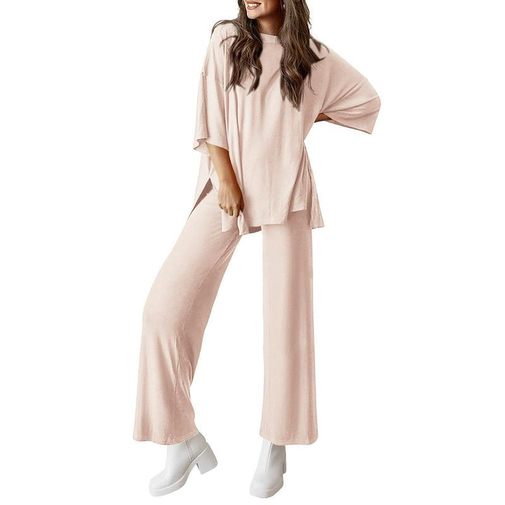 HARLOWI™ – Ensemble pull et jogging coupe décontractée pour tous les jours