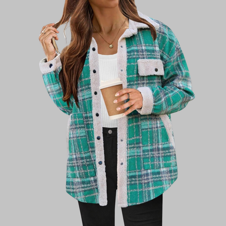 ZENY™ - Veste classique à manches longues boutonnée