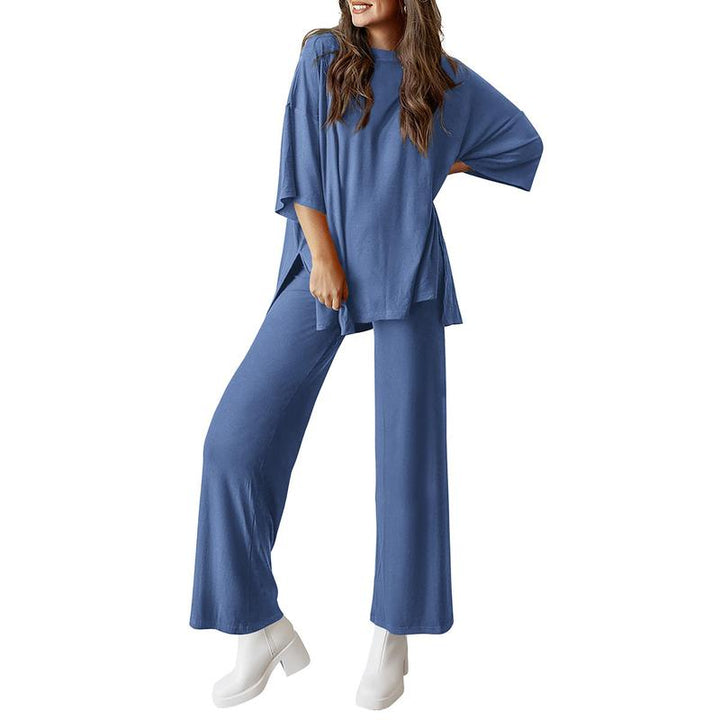 HARLOWI™ – Ensemble pull et jogging coupe décontractée pour tous les jours