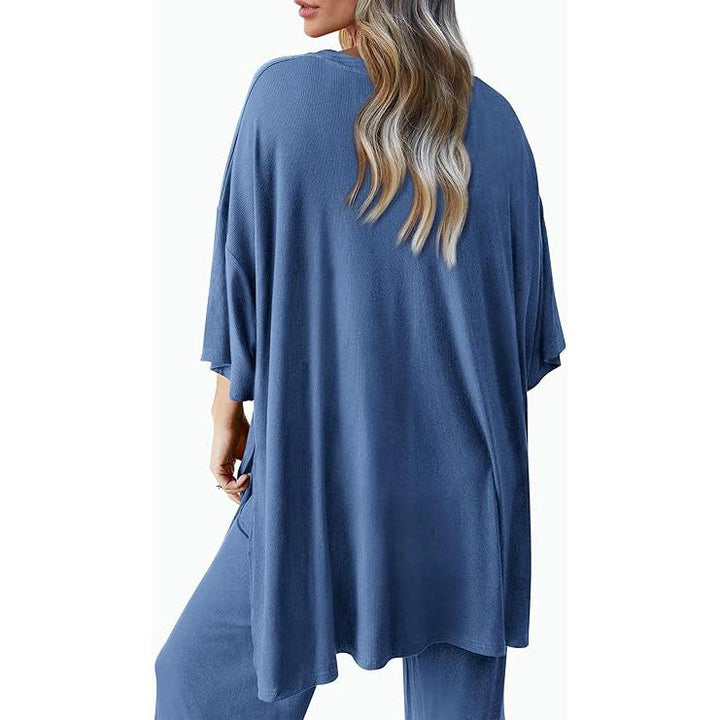 HARLOWI™ – Ensemble pull et jogging coupe décontractée pour tous les jours