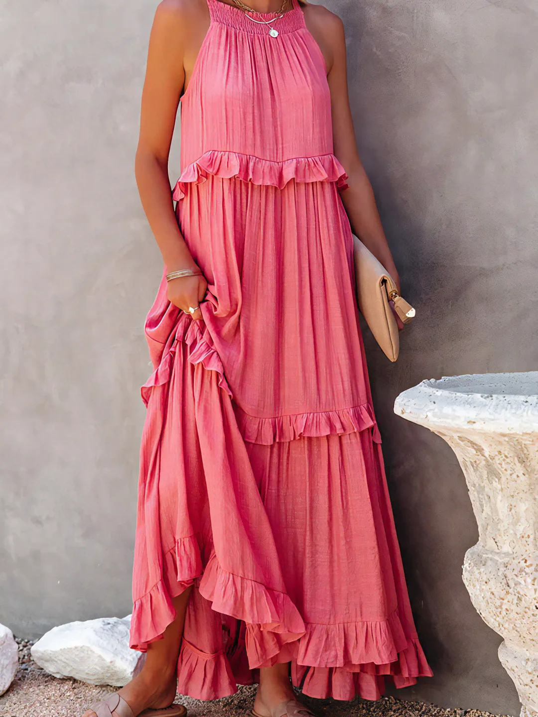 Robe longue fluide et vaporeuse CHERRY™