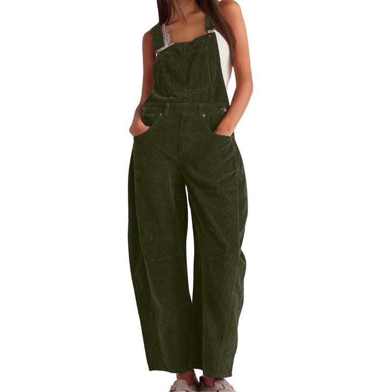 Rosalyn | Wide Leg Overalls Jumpsuit