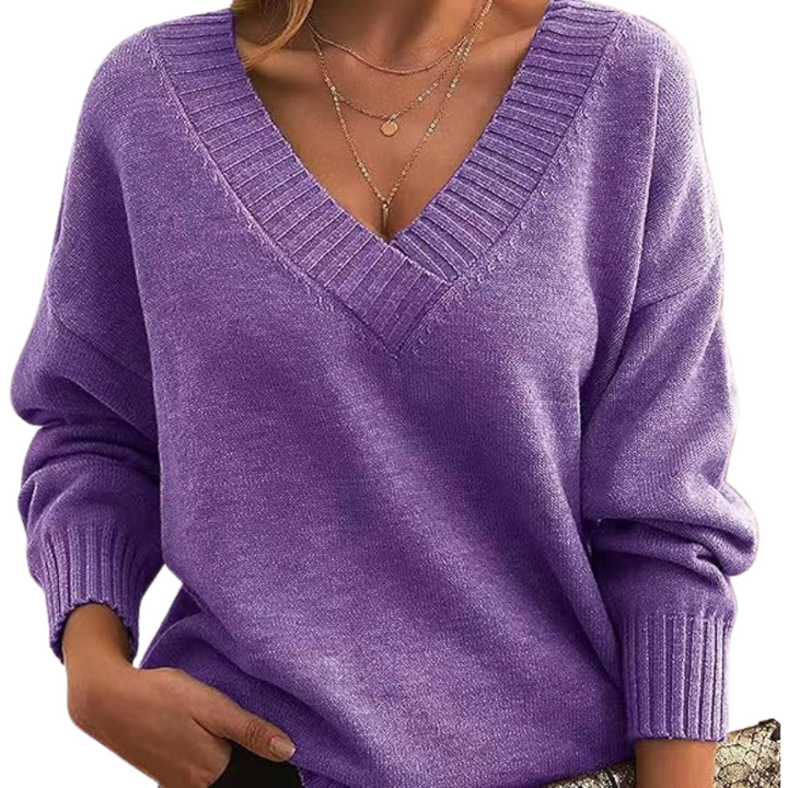 Pull léger à col en V LILLIAN™