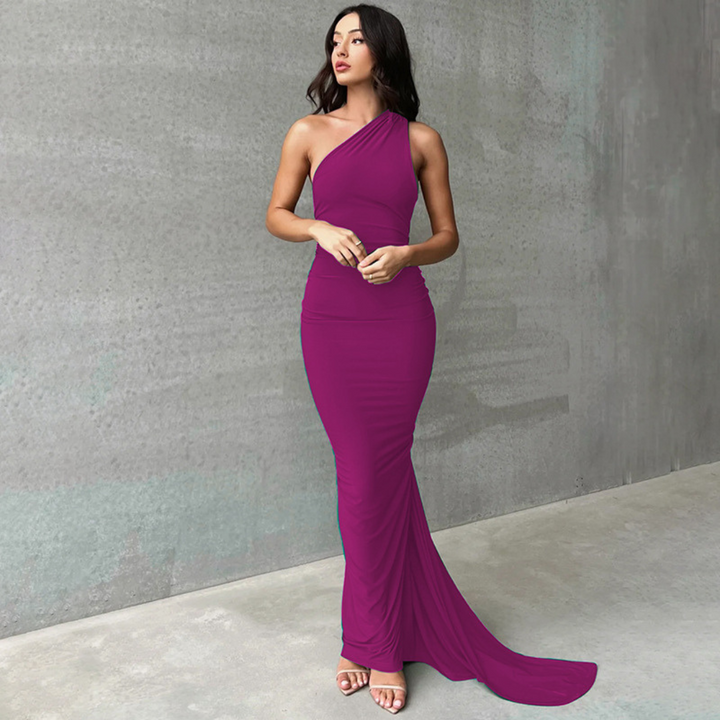 MARGOT™ - Robe moulante élégante sans manches à col halter