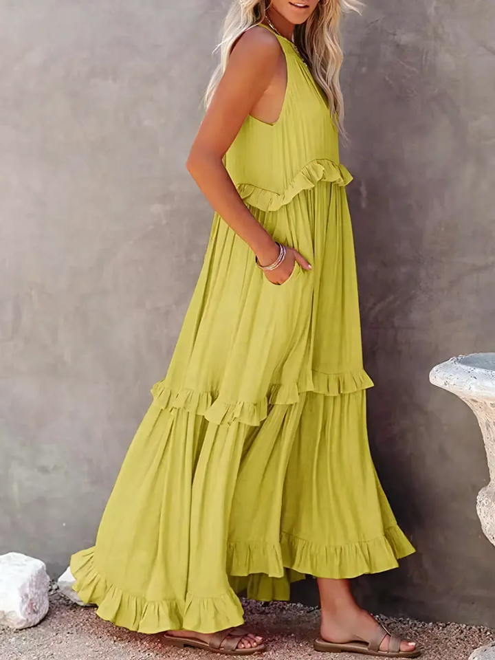 Robe longue fluide et vaporeuse CHERRY™