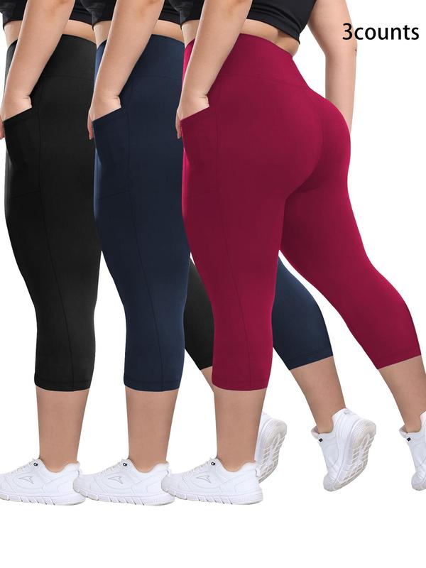 MIRA™ – Lot de 3 capris respirants