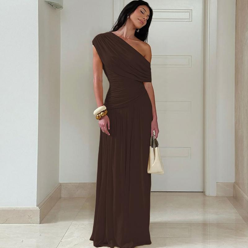 MANO™ - Élégante robe de soirée moulante asymétrique