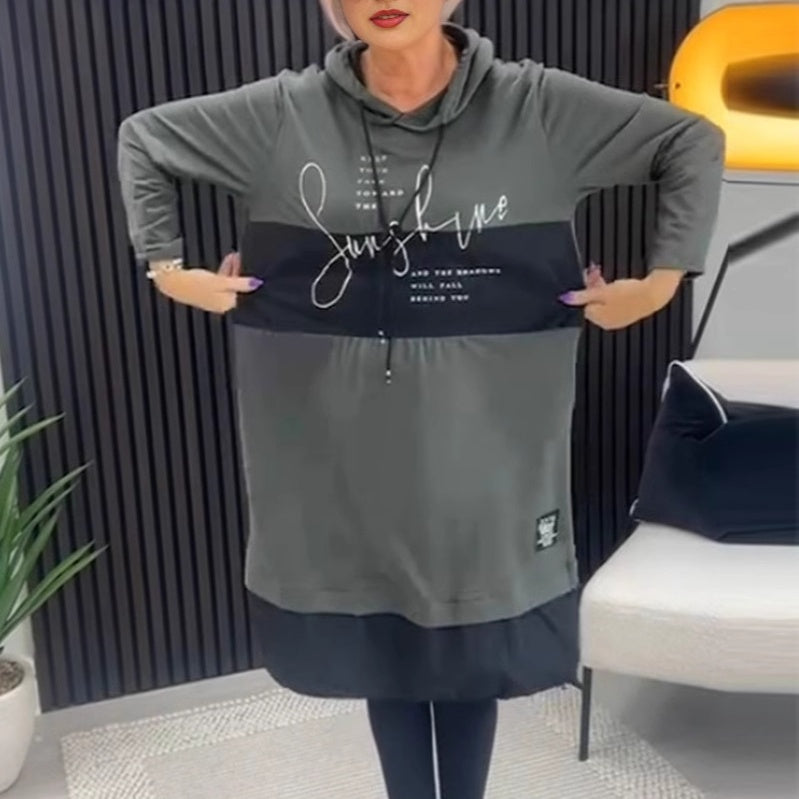 MADELEINE™ - Robe décontractée à capuche