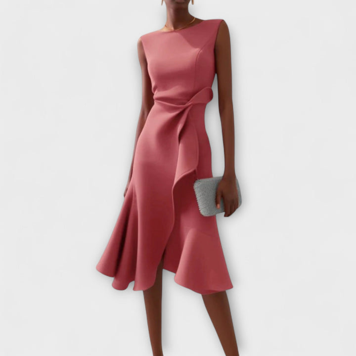 MARISSA™ – Robe portefeuille élégante sans manches
