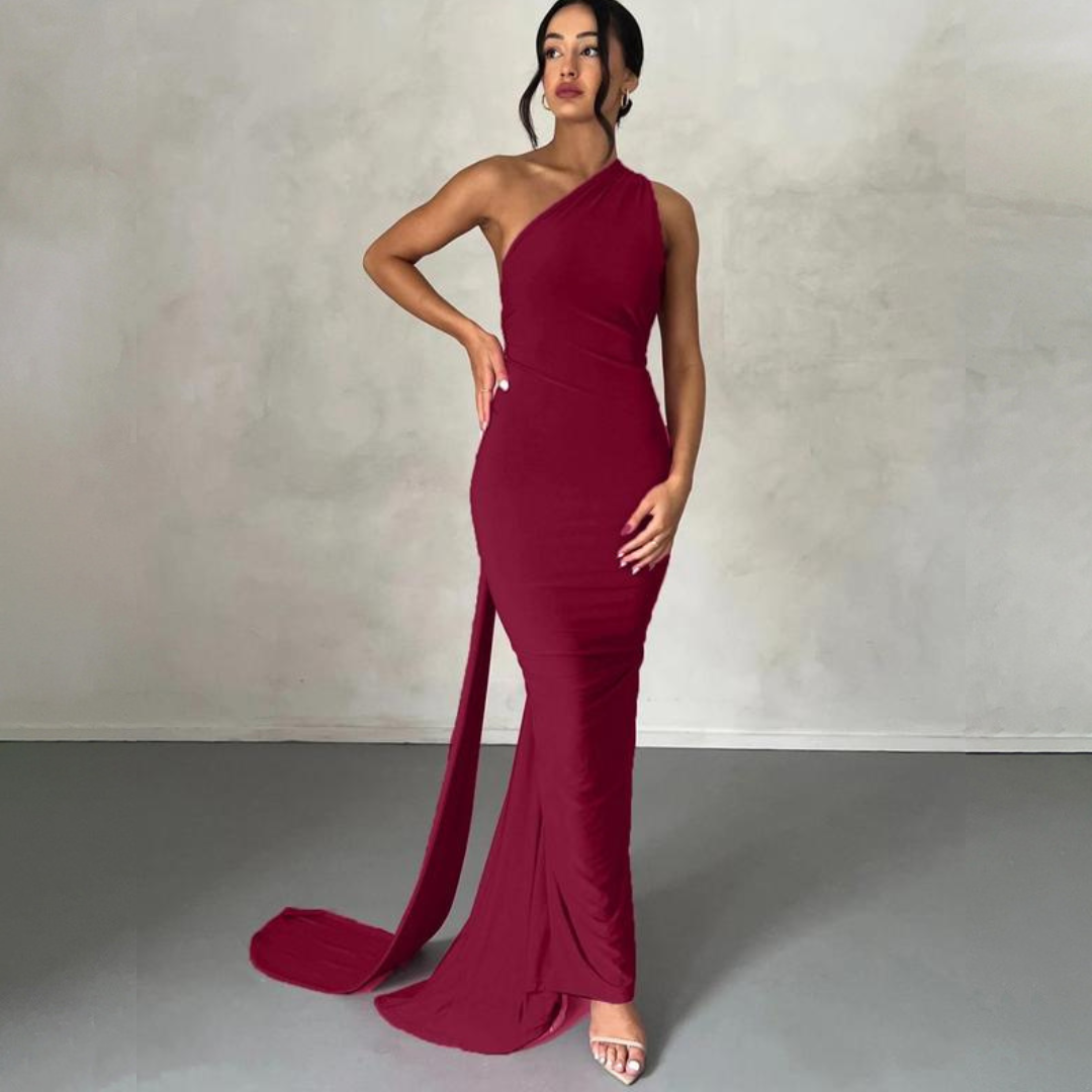 MARGOT™ - Robe moulante élégante sans manches à col halter