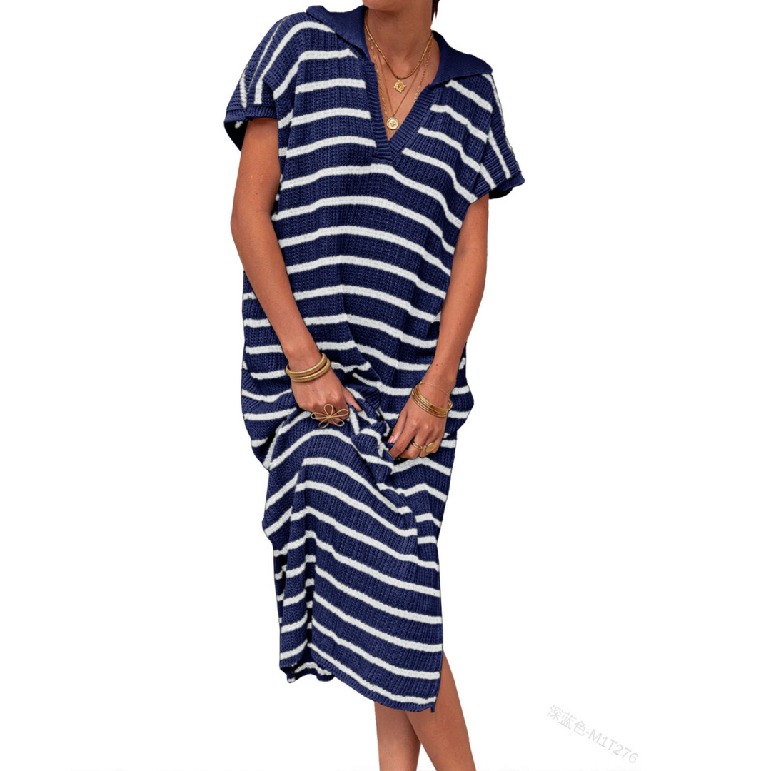 ODESSA™ - Robe longue ample fendue et élégante pour l'été