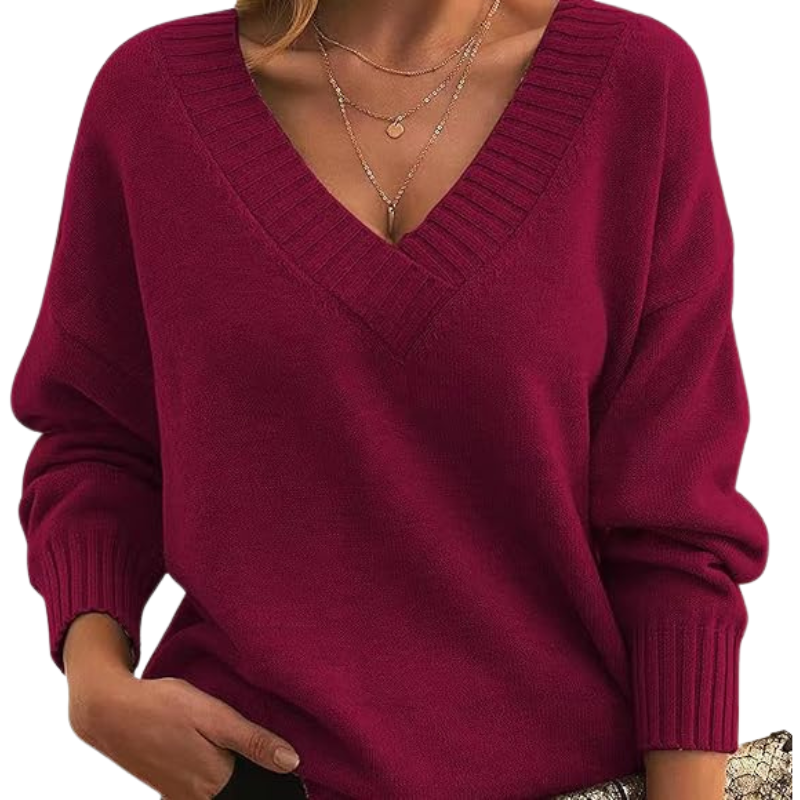 Pull léger à col en V LILLIAN™