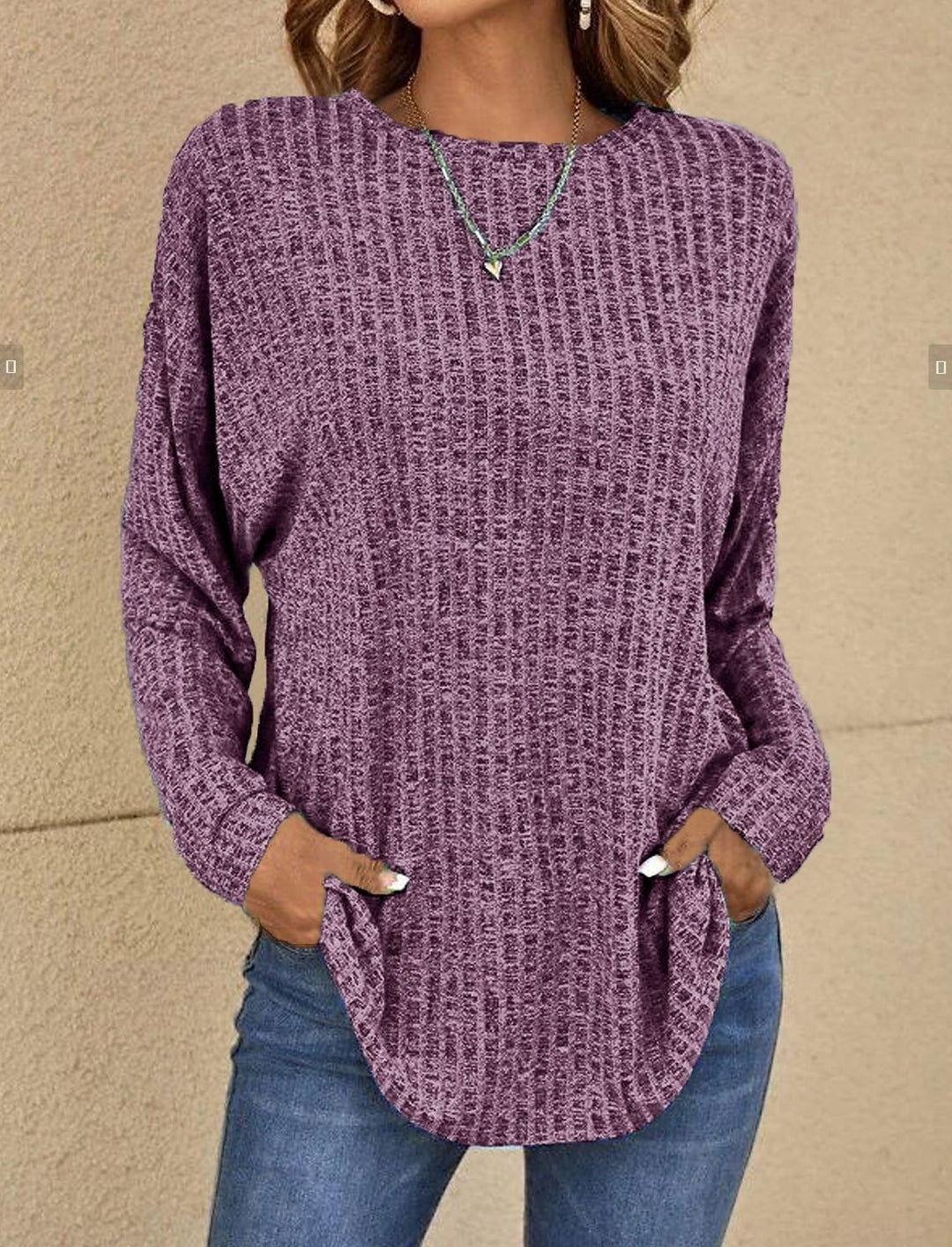 ALINA™ - Pull coupe décontractée