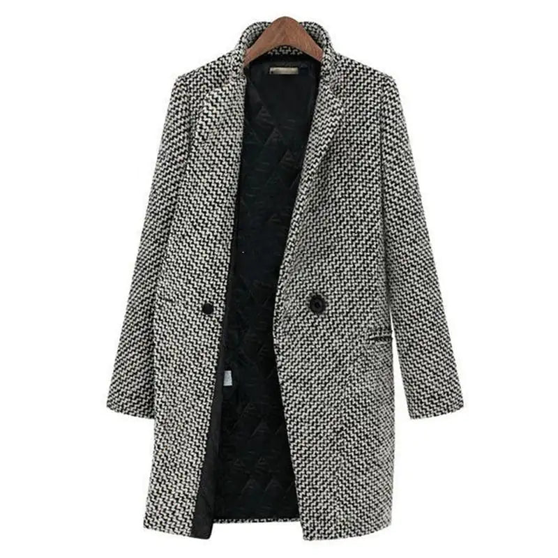 AMARA™ | Manteau long en laine 