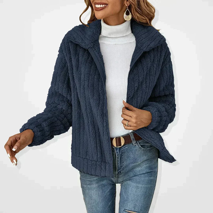 GENEVIEVE™ - Veste Sherpa élégante