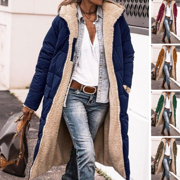SASHA™ | Manteau réversible élégant 