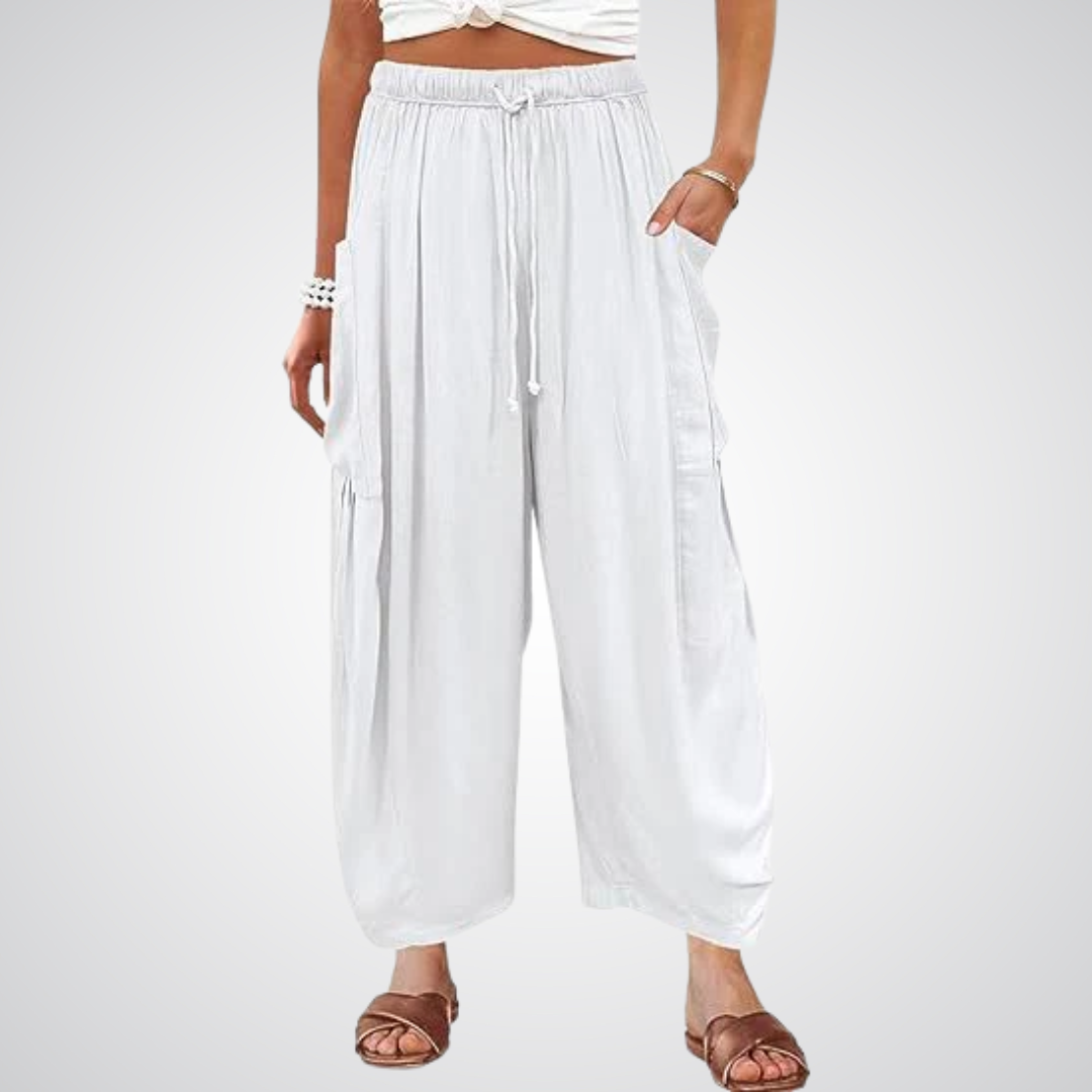 LYNNA™ – Pantalon confort à jambes larges 