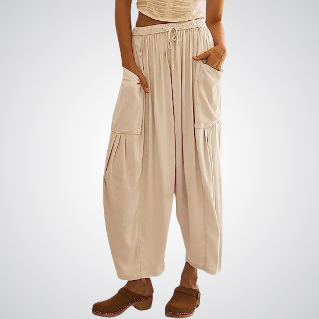 LYNNA™ – Pantalon confort à jambes larges 
