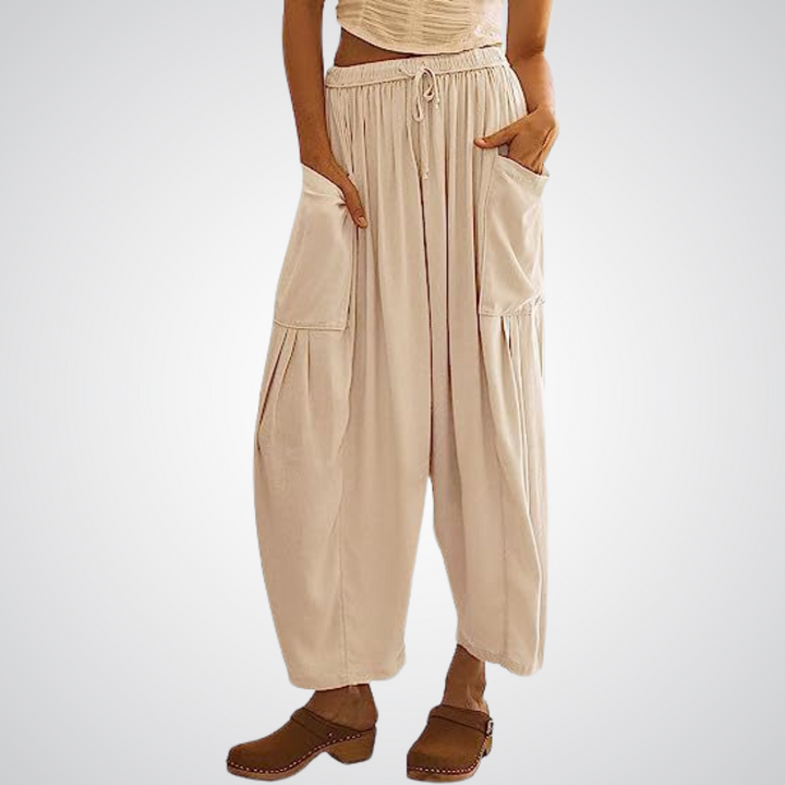 LYNNA™ – Pantalon confort à jambes larges 