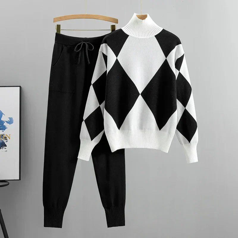 CAMILLE™ | Ensemble coordonné en maille élégante
