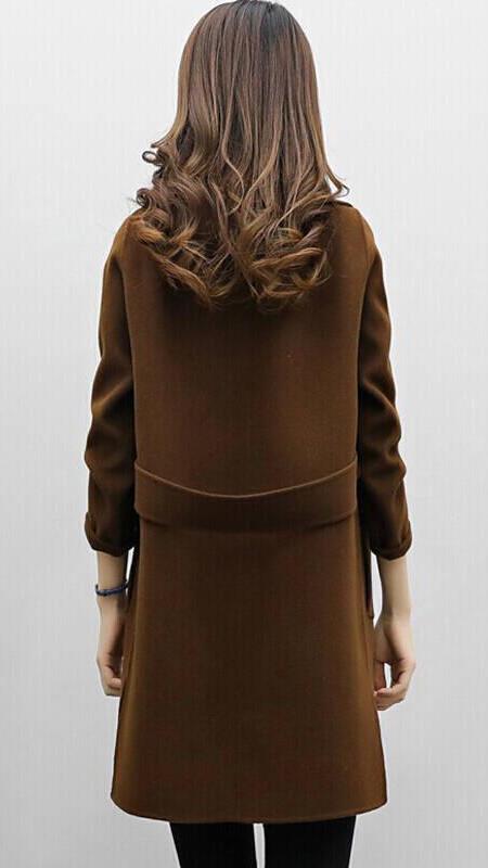CELINA™ - Long Trench Coat 