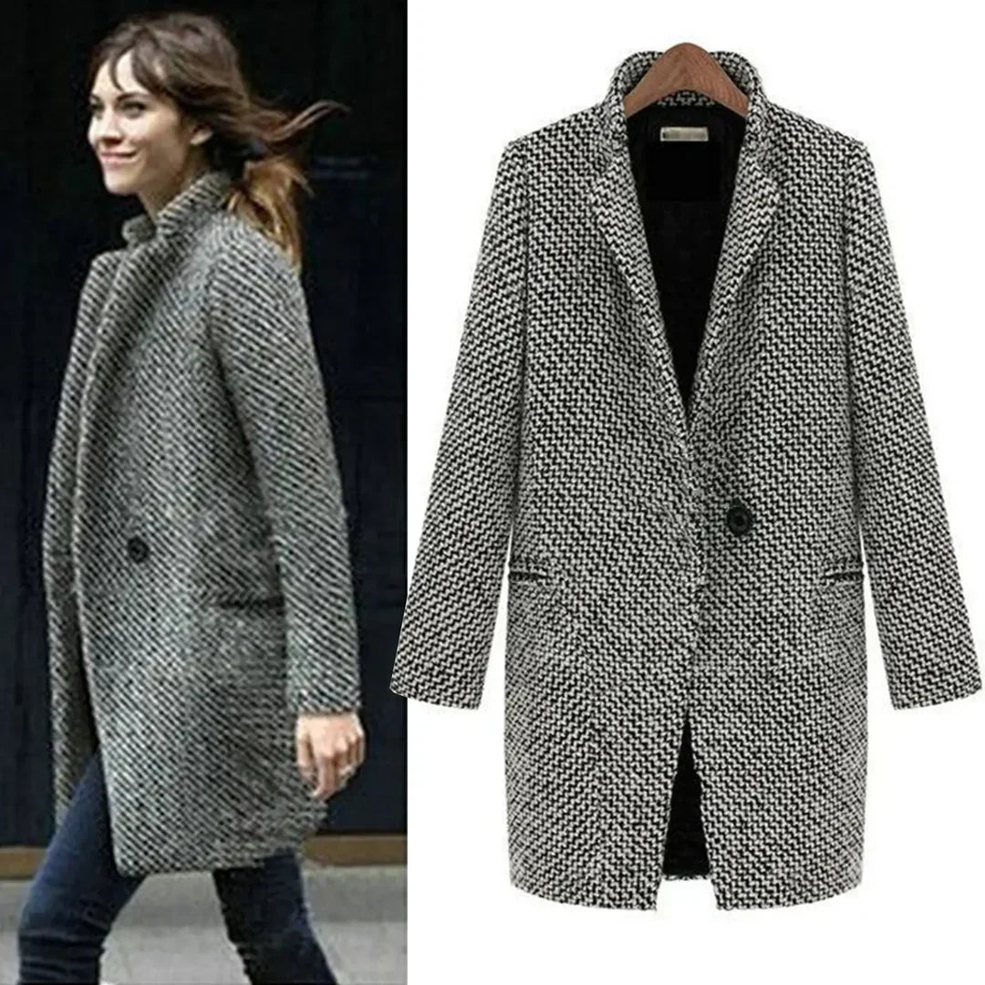 AMARA™ | Manteau long en laine 