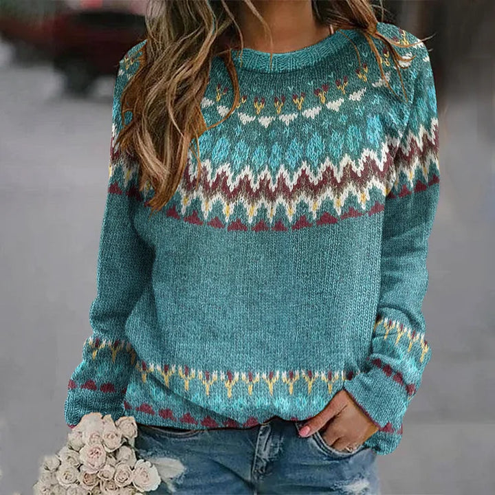 FINLEY™ | Pull en maille Boho Wave