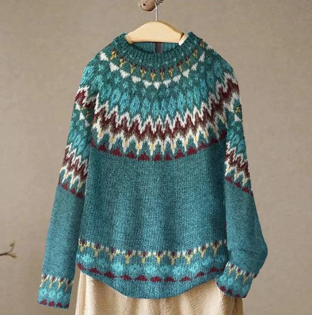 FINLEY™ | Pull en maille Boho Wave