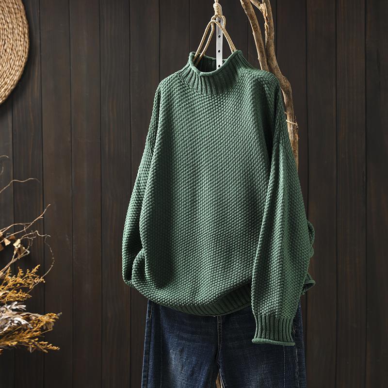GRACE™ | Pull gaufré coupe décontractée