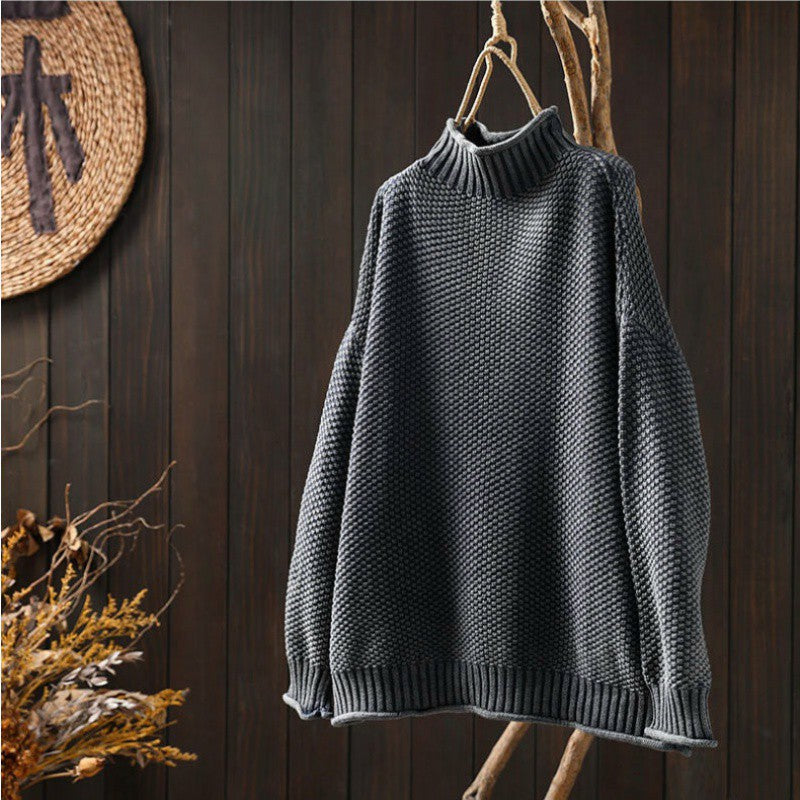 GRACE™ | Pull gaufré coupe décontractée