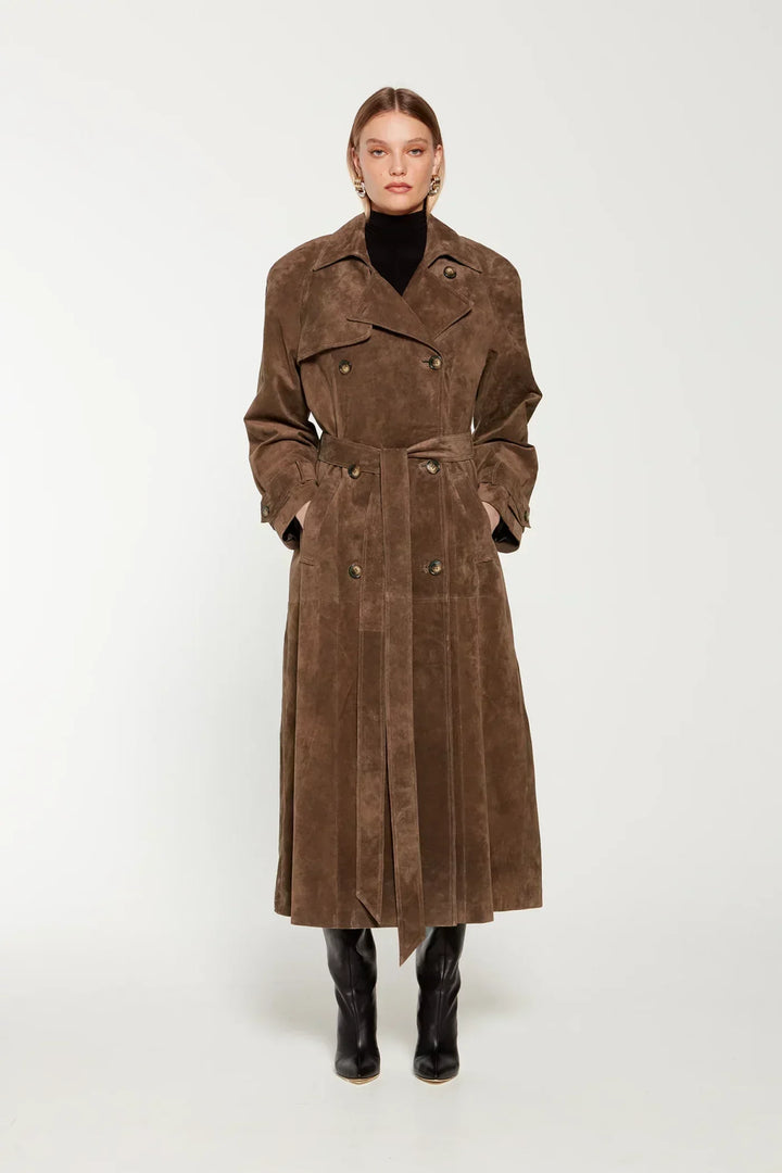 CHANTAL™ - Trench-coat classique ceinturé
