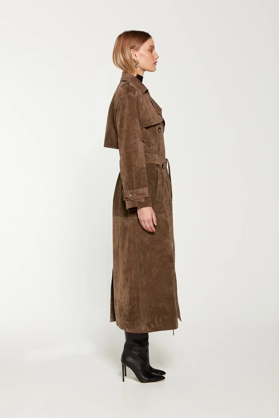 CHANTAL™ - Trench-coat classique ceinturé