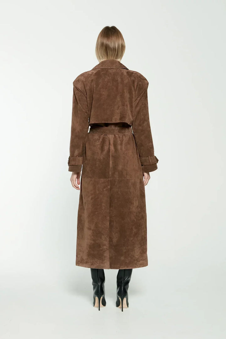 CHANTAL™ - Trench-coat classique ceinturé