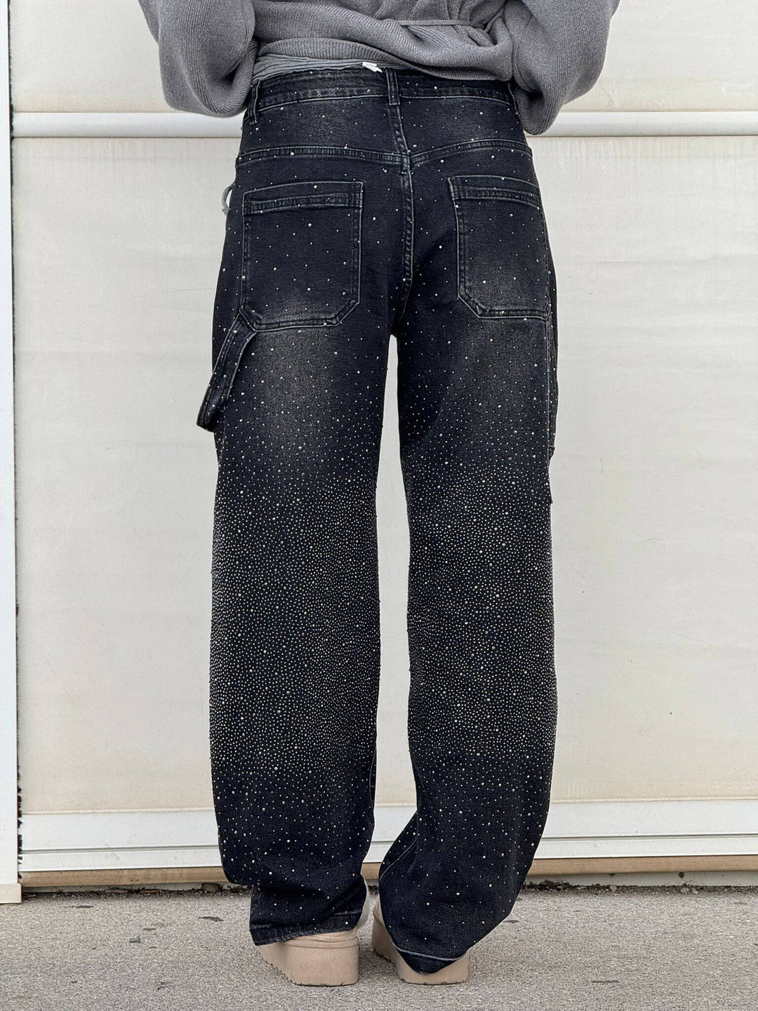 Elise | Sparkle Denim Pants