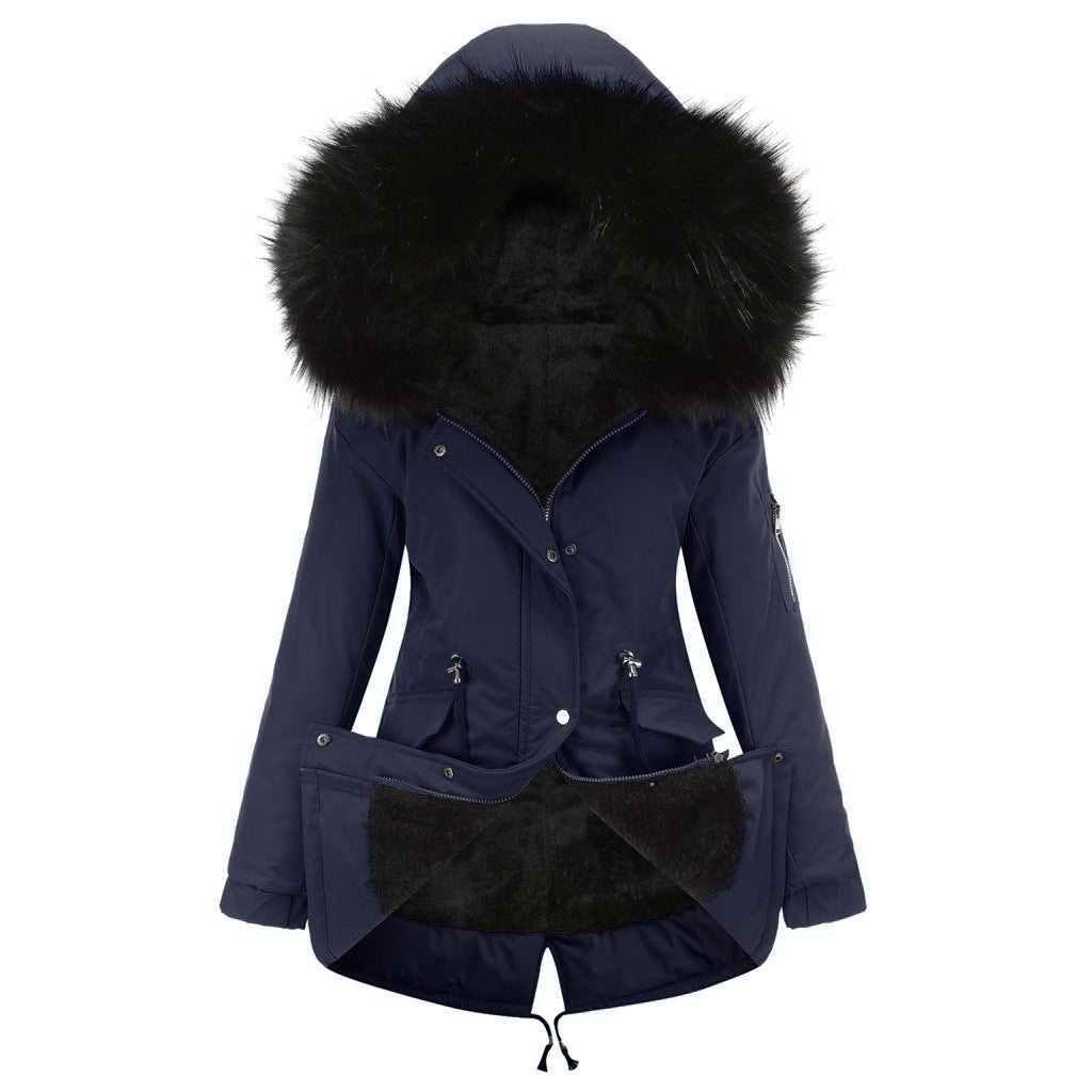 MARINA™ | Parka chaude bordée de velours 