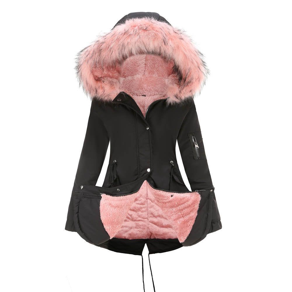 MARINA™ | Parka chaude bordée de velours 