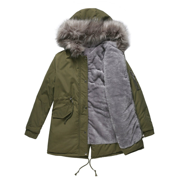 MARINA™ | Parka chaude bordée de velours 