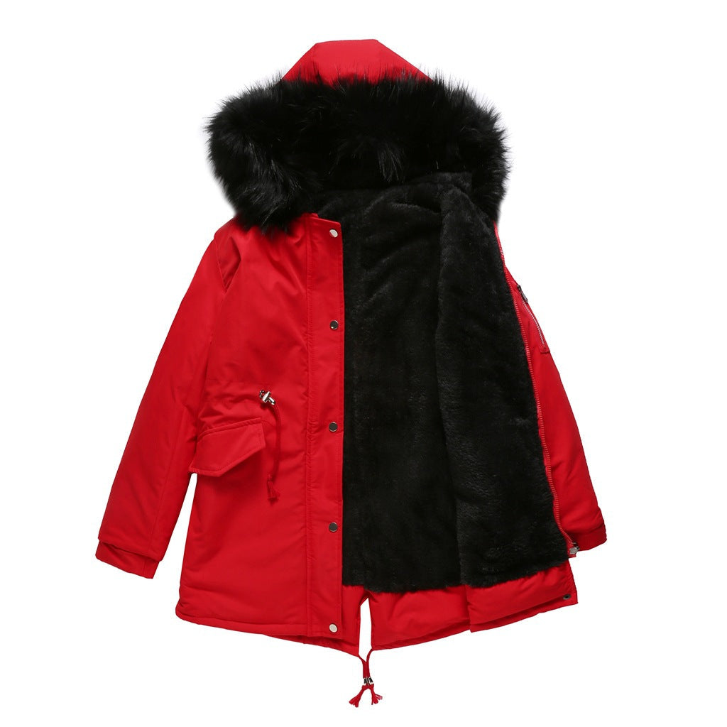 MARINA™ | Parka chaude bordée de velours 