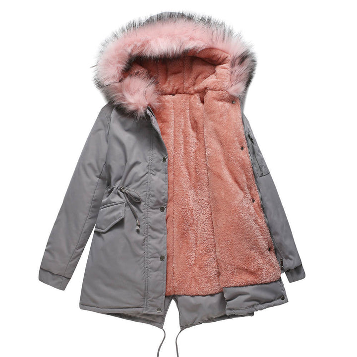MARINA™ | Parka chaude bordée de velours 
