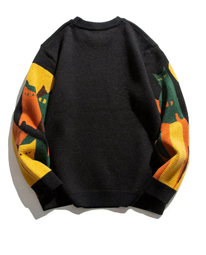 TAIGA™ - Pull unisexe à motif chat
