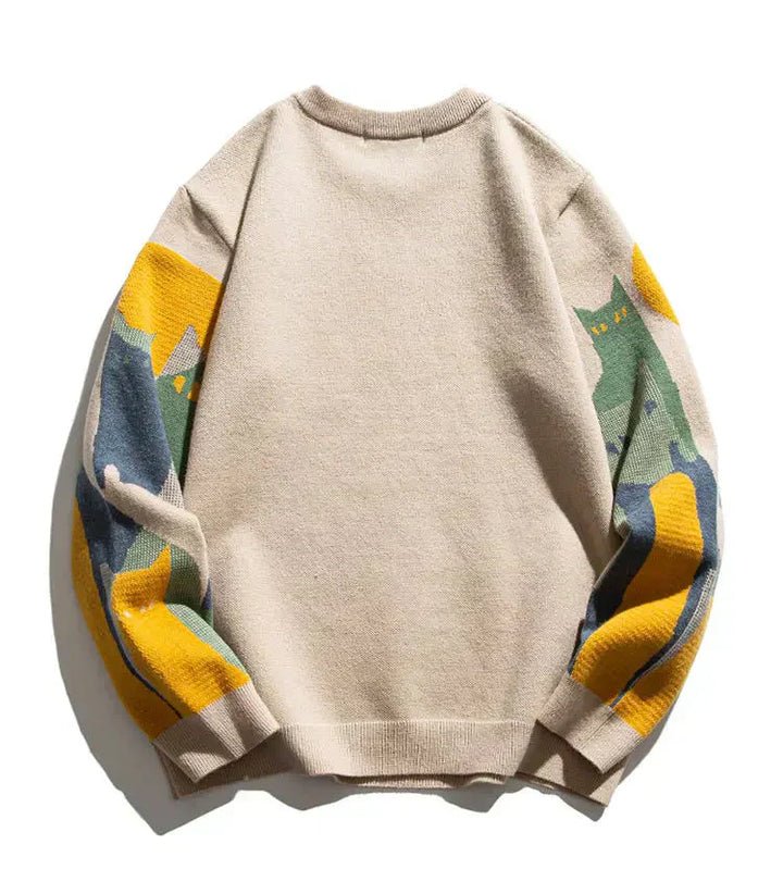 TAIGA™ - Pull unisexe à motif chat