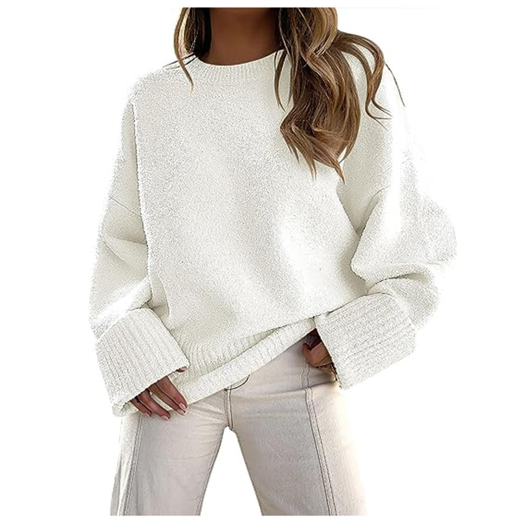 HALEY™ - Pull-over oversize en maille duveteuse et confortable