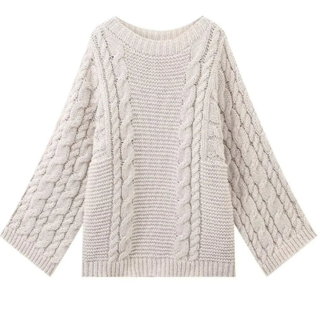 ELLIE™ - Pull en maille ample et décontracté pour l'automne et l'hiver