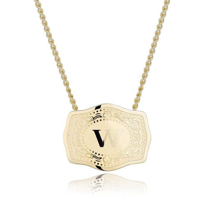 CINDY™ - Collier pendentif lettre initiale élégant