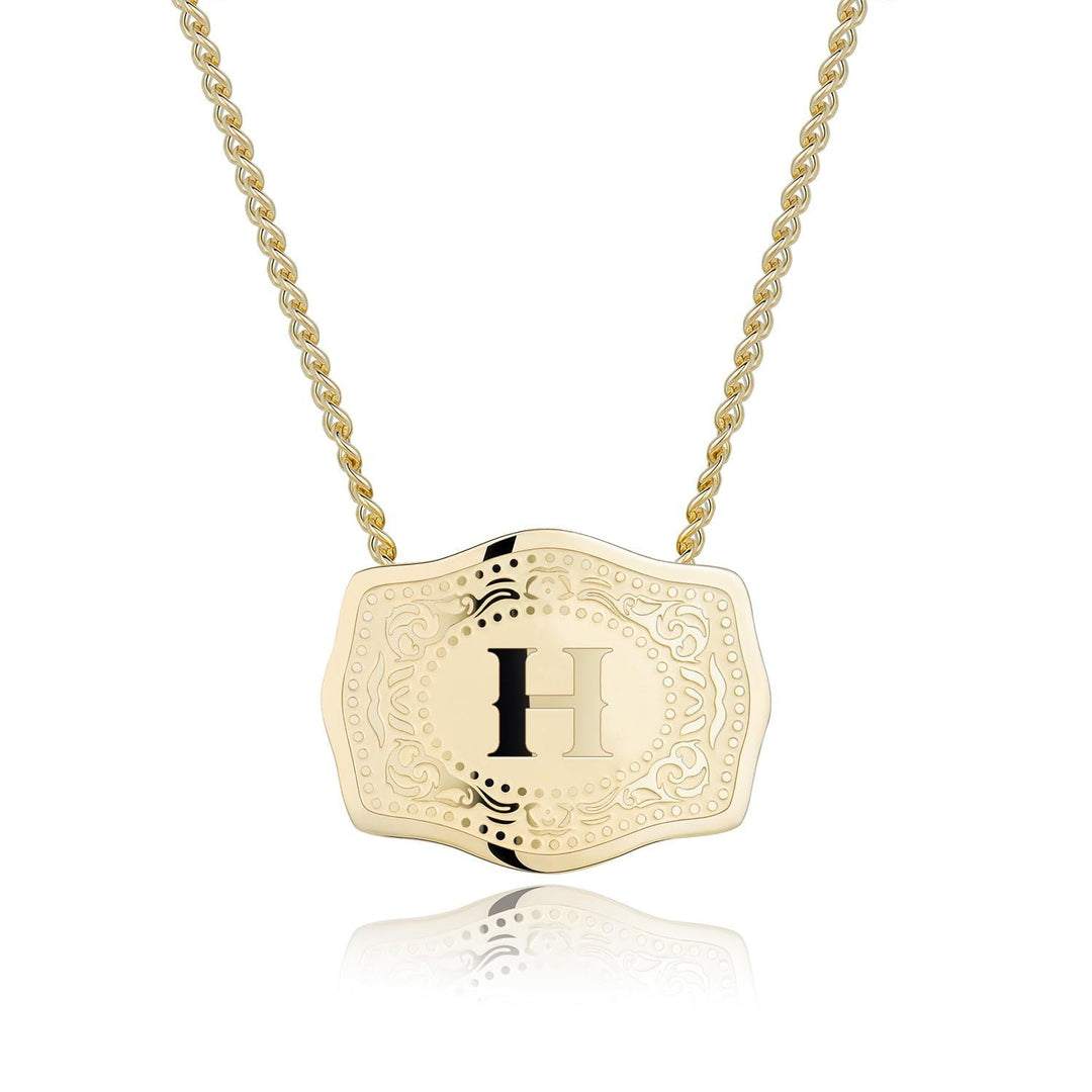 CINDY™ - Collier pendentif lettre initiale élégant